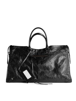 BALENCIAGA: Luggage & Travel bags - Le City Leather Travel Bag