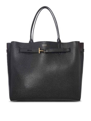 TOM FORD: トートバッグ - トートバッグ - 黒