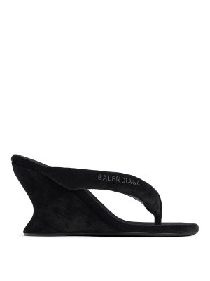 BALENCIAGA: サンダル - サンダル - 黒