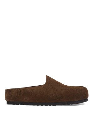 BIRKENSTOCK: Zapatos chinelas - Chinelas - Marrón