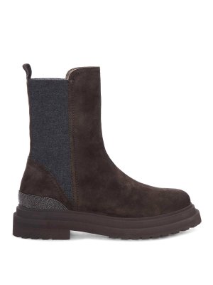 BRUNELLO CUCINELLI: Botas - Botas - Marrón