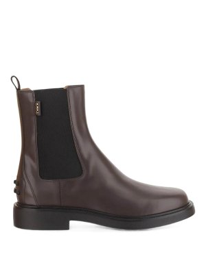 TOD'S: Bottines - Bottines - Marron