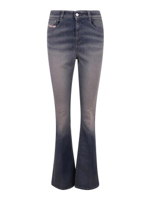 DIESEL: Jeans évasés - Jean Bootcut - Bleu