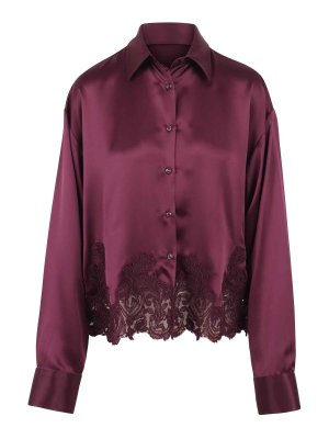 ERMANNO SCERVINO: Camisas - Camisa - Púrpura