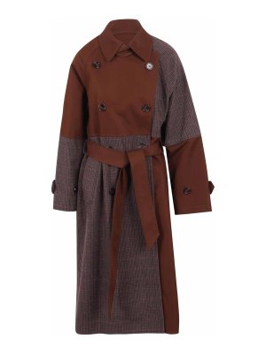 ESSENTIEL ANTWERP: Gabardinas - Gabardina - Multicolor