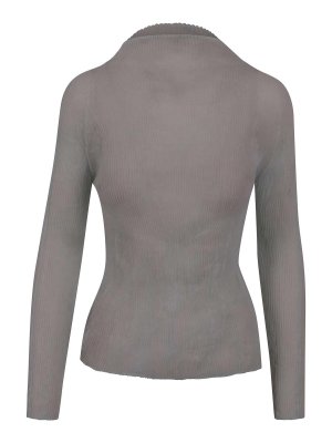 ISSEY MIYAKE: bluse - Blusa Con Scollo Ampio