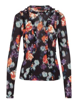 ULLA JOHNSON: Camisetas - Camiseta - Multicolor