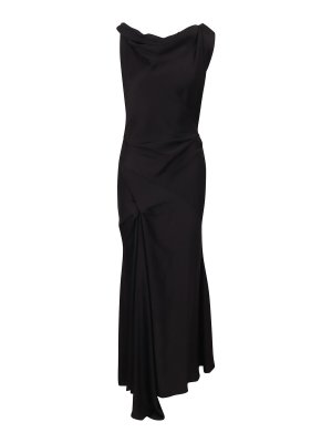 VICTORIA BECKHAM: knee length dresses - Strapless Crepe Midi Dress