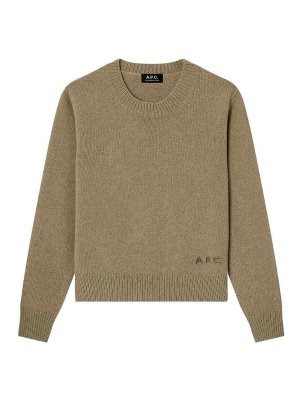 A.P.C.: Suéteres con cuello pico - Suéter Cuello Redondo
