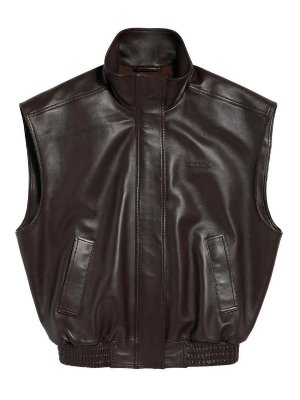 BALENCIAGA: カジュアルジャケット - カジュアルジャケット - ブラウン