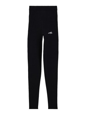 BALENCIAGA: レギンス - レギンス - 黒
