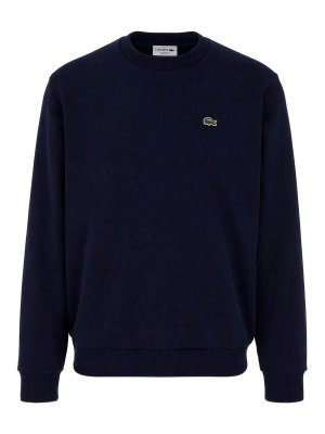 LACOSTE: Sweatshirts & Sweaters - Cotton Crewneck Sweatshirt