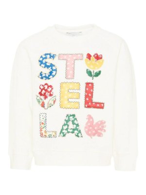 STELLA McCARTNEY: Sweatshirts und Pullover - Sweatshirt - Weiß