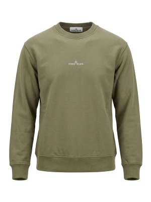 STONE ISLAND: クルーネック - クルーネック - 緑