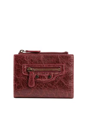 BALENCIAGA: 財布＆ポーチ - 財布 - 赤