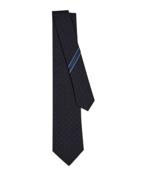 SALVATORE FERRAGAMO: Corbatas y pajaritas - Corbata - Negro