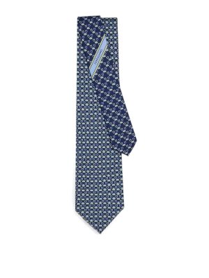 SALVATORE FERRAGAMO: Krawatten und Fliegen - Krawatte - Blau