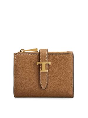 TOD'S: 財布＆ポーチ - 財布 - ブラウン