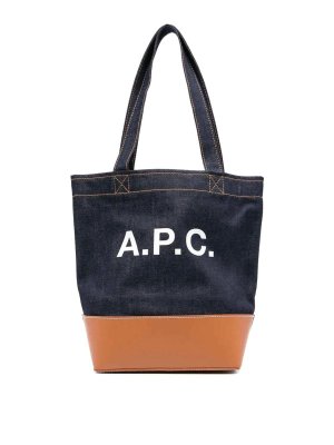 A.P.C.: トートバッグ - トートバッグ - ブラウン