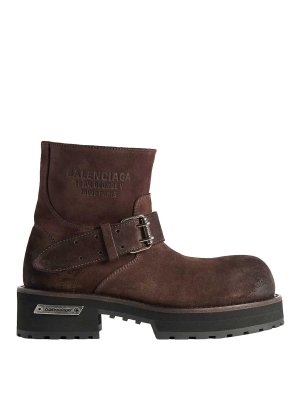 BALENCIAGA: Botines - Botines - Marrón