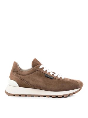 BRUNELLO CUCINELLI: Zapatillas - Zapatillas - Marrón