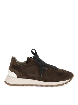 BRUNELLO CUCINELLI: Zapatillas - Zapatillas - Marrón