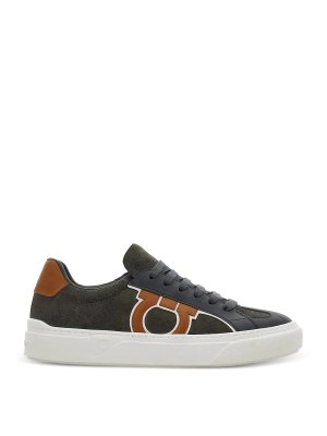 SALVATORE FERRAGAMO: Sneaker - Sneaker - Grau