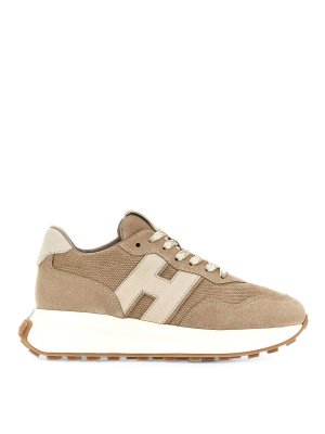HOGAN: Zapatillas - Zapatillas - Color Carne Y Neutral