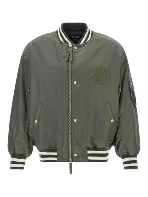 COMME DES GARÇONS HOMMES PLUS: bombers - Patch Bomber Jacket