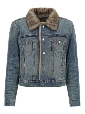 ALEXANDER WANG: デニムジャケット - デニムジャケット - ブルー