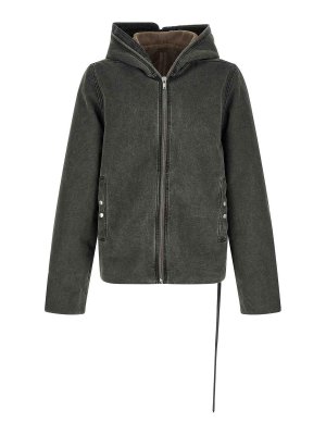 DRKSHDW: casual jackets - Gimp Zipfront Jacket