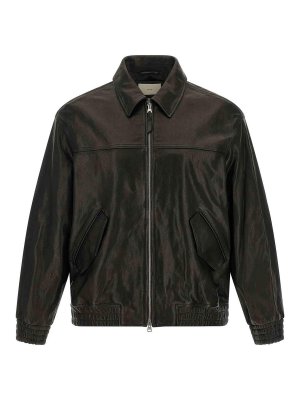 DUNST: bombers - Leather Blouson