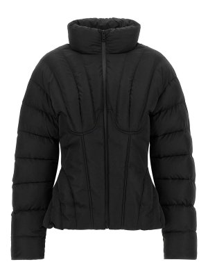 ELISABETTA FRANCHI: padded jackets - Bustier Quilted Down Jacket