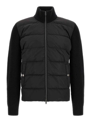 HERNO: cardigan - Cardigan imbottito