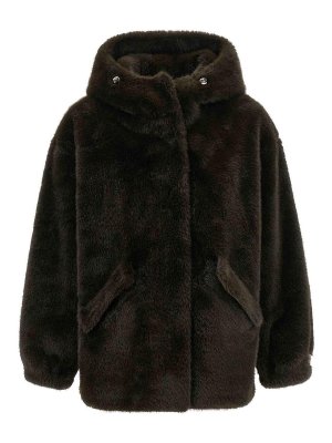 LOU ANDREA: Pelz und Shearling - Pelz - Grün