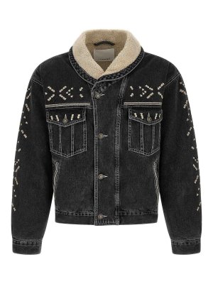 ISABEL MARANT: denim jacket - Jackson-Gb Denim Jacket