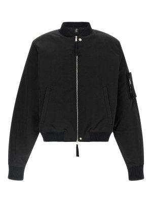 THOM KROM: giacche bomber - Giacca bomber con cerniera