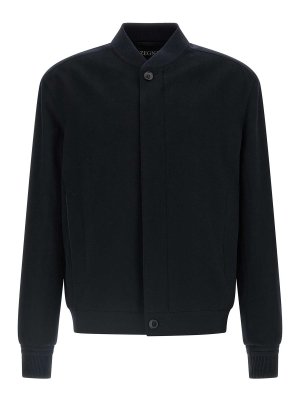 ZEGNA: bombers - Oasis Cashmere Bomber Jacket