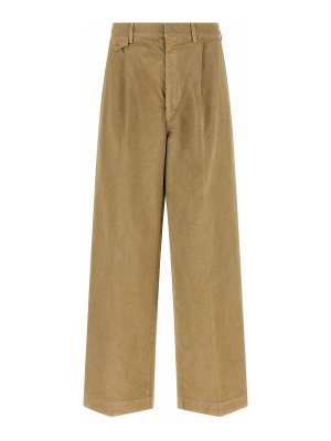 AURALEE: pantaloni casual - Pantaloni in cotone Finx