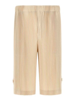 HOMME PLISSÉ ISSEY MIYAKE: Trousers Shorts - Wear Or Wrap Bermuda Shorts