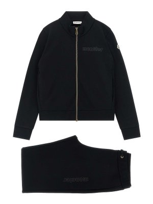 MONCLER: tracksuit bottoms - Sweatshirt + Logo Joggers Set