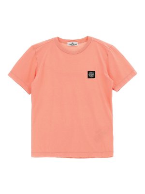 Stone Island Junior: Camisetas - Camiseta - Rosado