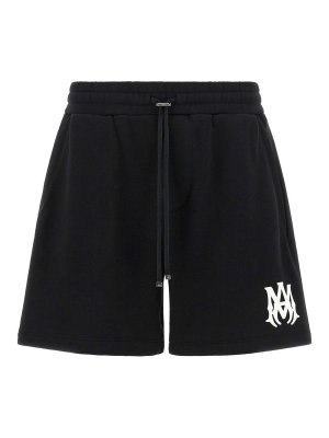 AMIRI: pantaloni shorts - Felpa corta con stampa Ma Core