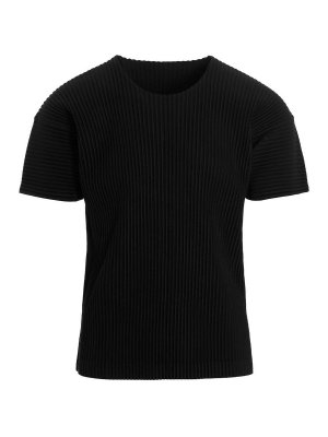HOMME PLISSÉ ISSEY MIYAKE: t-shirts - Basics T-Shirt