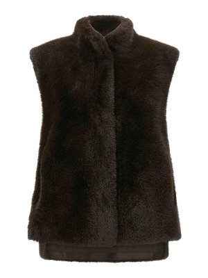LOU ANDREA: vests - Faux Fur Vest