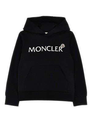 MONCLER: Sweatshirts & Pulls - Sweat-Shirts - Noir
