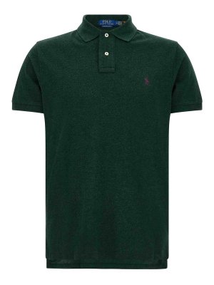 POLO RALPH LAUREN: polo shirts - Cotton Polo Shirt With Embroidered Logo