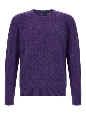 POLO RALPH LAUREN: クルーネック - クルーネック - 紫