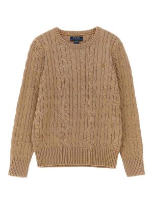 POLO RALPH LAUREN: crew necks - Braided Sweater