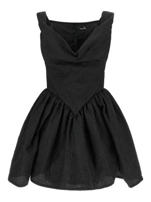 VIVIENNE WESTWOOD: Vestidos cortos - Vestido Corto - Negro